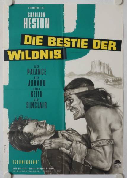 Arrowhead re-release german movie poster